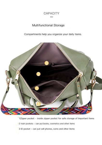 SKU14 2022 Moda Özel Lüks Bayan Çanta Pu Deri Bayan Sırt Çantası Büyük Kapasiteli Bayan Messenger Çanta (Yurt Dışından) fırsatları