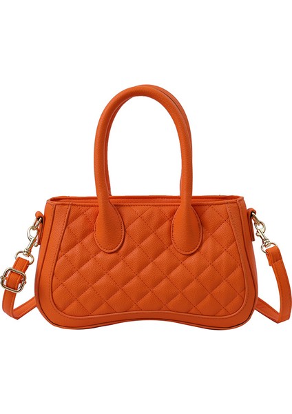 Turuncu Moda Trendi Pu Deri Askılı Çanta Crossbody Kadın Çanta Çanta Yeni Stil Bayan Çanta Omuz Çantaları Kadın Çanta Bayanlar (Yurt Dışından)