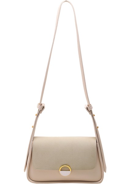 Çok Kontrast Renkli Çevirme Zarf Küçük Hamur Topuzu Pu Sevimli Kadın Alışveriş Tek Omuz Crossbody Çanta (Yurt Dışından)