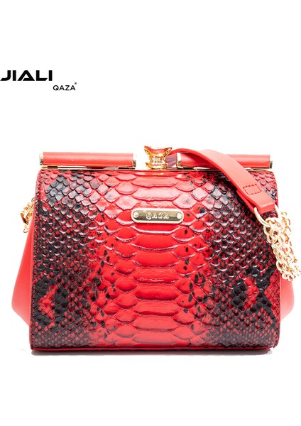 Mavi Qaza Yüksek Kalite Lüks Kadın Taklidi Crossbody Çanta 2023 Yeni Moda Tasarımcısı Bayanlar Timsah Desen Omuz El Çantaları (Yurt Dışından)