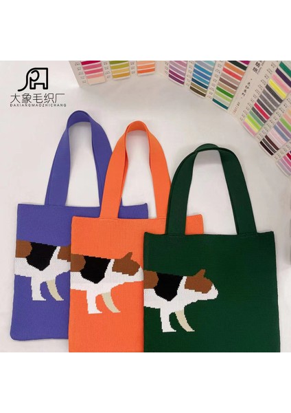 Ahşap Yeşil Özelleştirme Moda Alışveriş Örgü Sınır Ötesi Trend Örme Çanta Tote Kadın Omuz Çantaları Sıcak Satış Makyaj Çantaları (Yurt Dışından) indirimleri