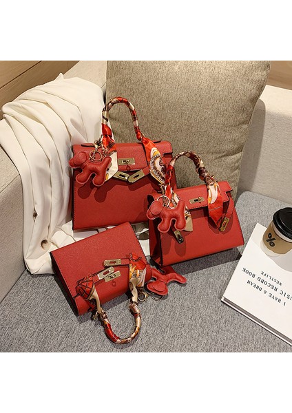 Kırmızı 2023 Yeni Tasarım Kadın Crossbody Çanta Kadın Çanta Bayan Lüks Çanta Kadınlar Için Ünlü Marka Çanta (Yurt Dışından)