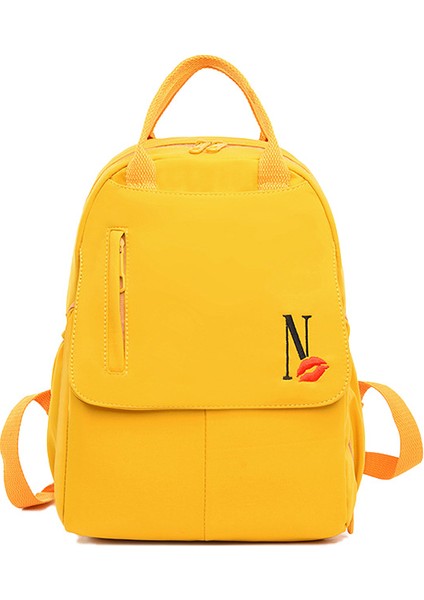 Bej Promosyon Kaliteli Hafif Sevimli Moda Kadın Sırt Çantası Özel Işlemeli (Yurt Dışından)
