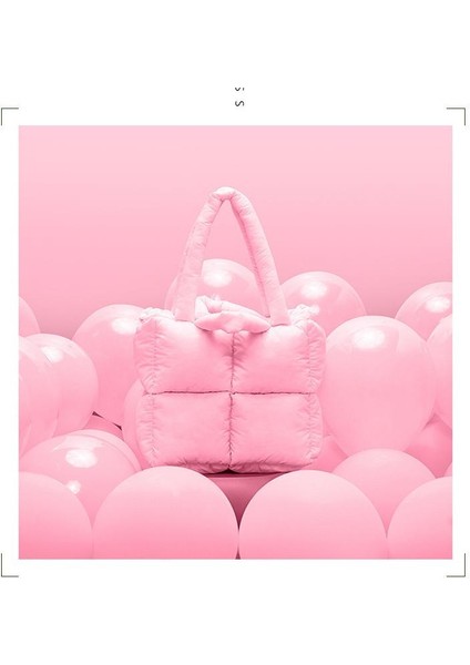 Kahverengi Yeni Varış Küçük Kabarık Tote Çanta Bayanlar Moda Tote Çanta Kadın Moda Özelleştirilmiş Logo Puffer Tote Çanta (Yurt Dışından) fırsatları