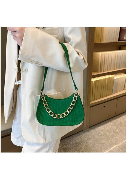 Mavi Mini Kumaş Crossbody Askılı Çanta Kadınlar Için 2023 Lüks Marka Tasarım Çanta Basit Omuz Çantası Çanta (Yurt Dışından)