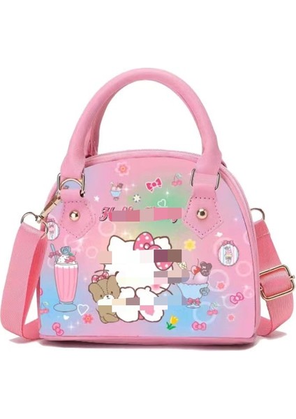 D Ruunjoy My Melody Okul Çantası Çanta Kuromi Crossbody Çanta Pochacco Pu Deri Cüzdan Pu Çanta Omuz Çantası (Yurt Dışından) fırsatları