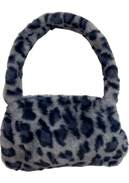 Sku 01 Retro Leopar Desen Baskı Sıcak Kürk Kadın Peluş Kadınlar Için Crossbody Çanta Kış Omuz Çantaları Çanta (Yurt Dışından) fiyatları