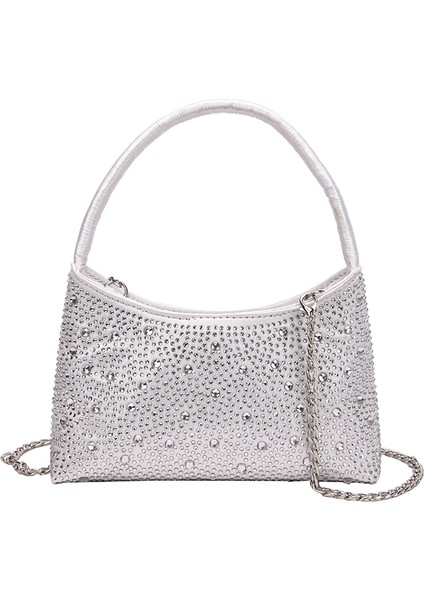 Çanta Renk 8 Lüks Kadın Gelin Düğün Çanta Parti Balo Glitter Bling Taklidi Manşonlar Çanta Yemeği Akşam Debriyaj Kova Çanta (Yurt Dışından)