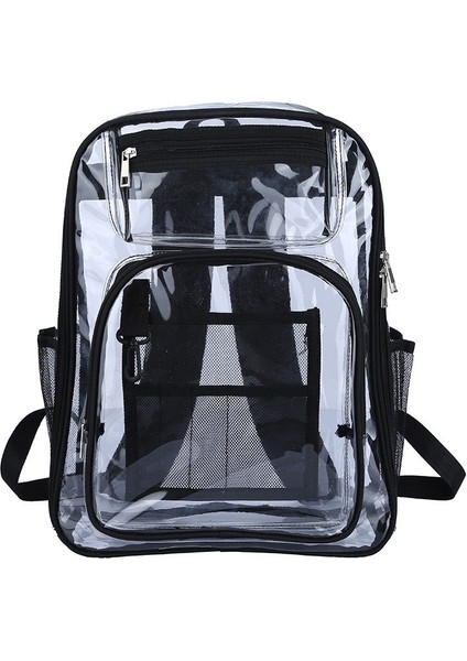 Gri Benzersiz Tasarım Üniversite Spor Çalışma Güvenliği Seyahat Temizle Tpu Sırt Çantası Şeffaf Gizli Sakli Konusmalar Okul Sırt Çantası See Through (Yurt Dışından) modelleri
