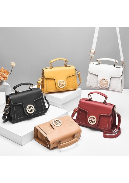 Beyaz 2023 Trendy Kadın El Çantası Vintage Moda Tasarımcısı Crossbody Çanta Lüks Bayanlar Tote (Yurt Dışından) fiyatları