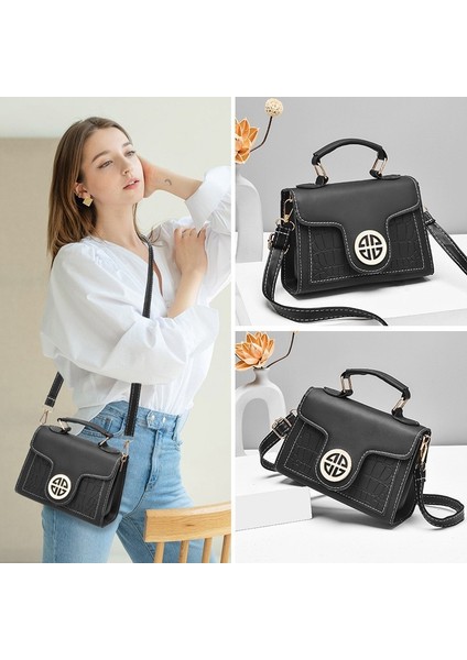 Beyaz 2023 Trendy Kadın El Çantası Vintage Moda Tasarımcısı Crossbody Çanta Lüks Bayanlar Tote (Yurt Dışından) fırsatları
