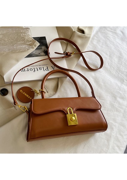 #3 Yeni Varış Bej Kadın Haberci Çanta Tasarımcısı Çanta Crossbody Çanta Kadın Yatay Kare Çanta (Yurt Dışından) modelleri