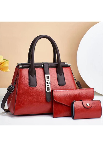 C2 Çok Yönlü Tasarımcı Ünlü Markalar Lüks Çanta Moda Büyük Kapasiteli Tote Kore Lüks Çanta Vintage Üç Parçalı Lüks Çanta (Yurt Dışından)