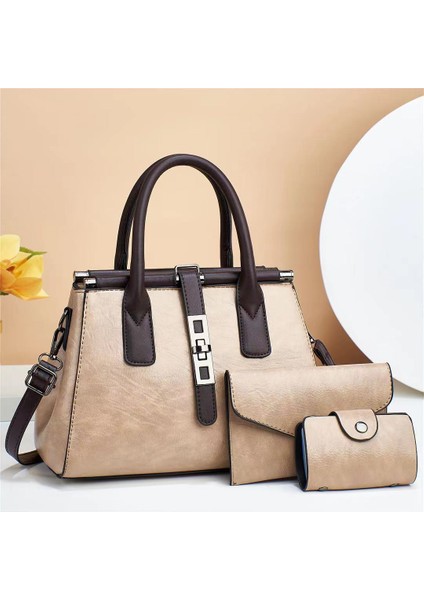 C2 Çok Yönlü Tasarımcı Ünlü Markalar Lüks Çanta Moda Büyük Kapasiteli Tote Kore Lüks Çanta Vintage Üç Parçalı Lüks Çanta (Yurt Dışından) fırsatları