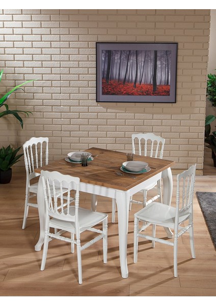 Home Sirius / Miray Mutfak Masa Takımı - Beyaz