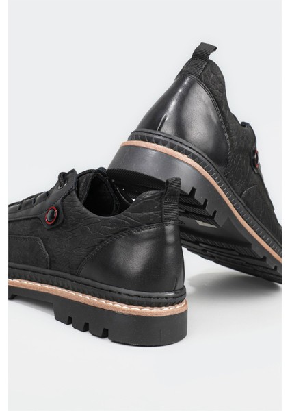 3834 Erkek Casual Ayakkabı - Siyah