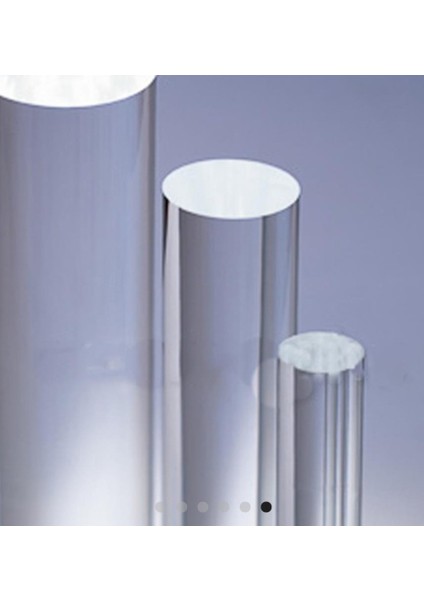 6 mm Çap Şeffaf Akrelik Takoz Sert Plastik Içi Dolu fırsatları