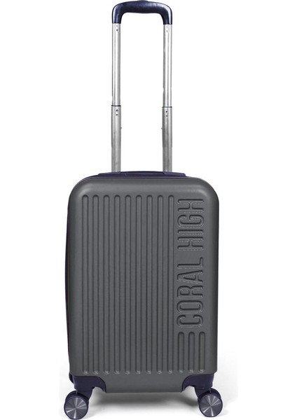 Abs Koyu Gri Küçük Boy Valiz 16441