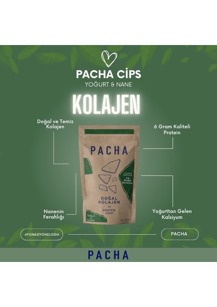 Doğal Kolajen ve Protein Cipsi Aylık Karışık Kutu 30 x 10 gr