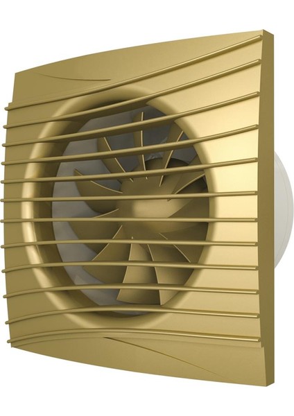 125 mm (12,5 Cm) Sessiz Klapeli Banyo Fanı (Sılent Şampanya 5c)