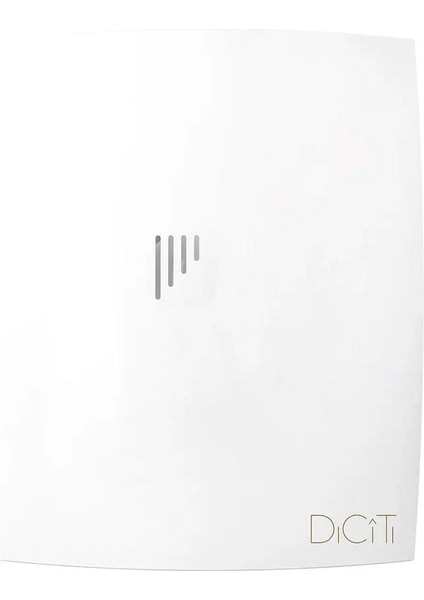 100 mm (10 Cm) Klapeli Dekoratif Banyo Fanı (Breeze Beyaz 4c)