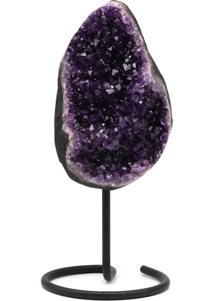 Ametist Doğal Taş Standlı Ham Parça