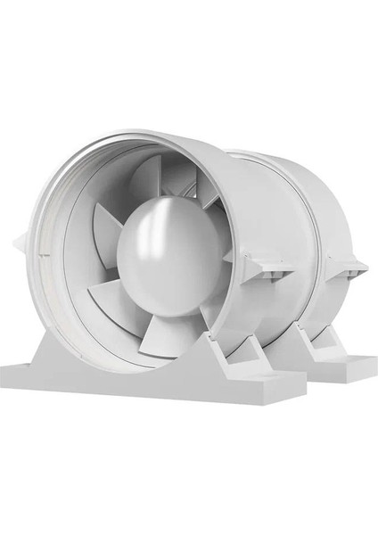 150 mm (15 Cm) Plastik Kanal Tipi Fan (Pro Beyaz 6)
