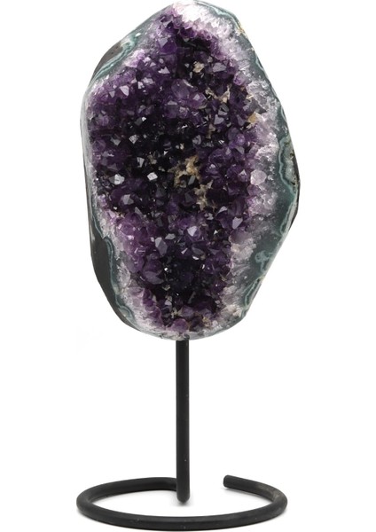 Ametist Doğal Taş Standlı Ham Parça