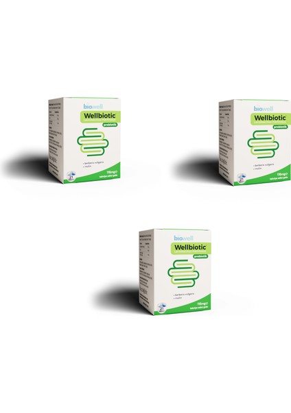 Wellbiotic Probiotic 21 Kapsül 3 Adet