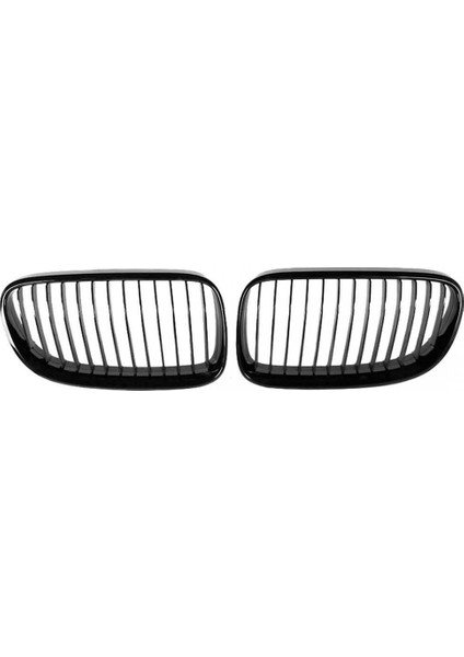 Bmw e90 lci ön panjur ızgara böbrek seti mat siyah