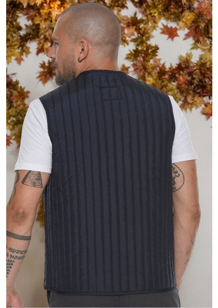 Y8611 Dewberry Erkek Yelek-Düz Lacivert fiyatları