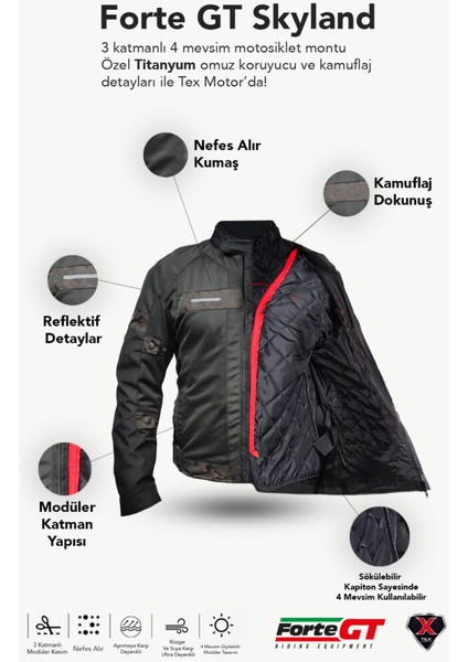 Skyland 4 Mevsim Motosiklet Montu indirimleri