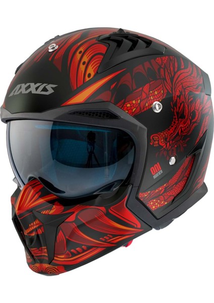 Axxıs Hunter Sv Onı B5 Matt Red - Mat Kırmızı - S