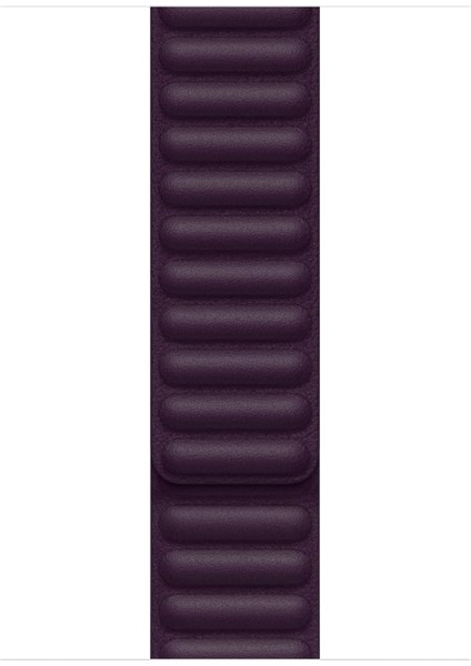 Apple Watch 41MM Toprak Kırmızısı Baklalı Deri M-L Kordon MP823ZM/A