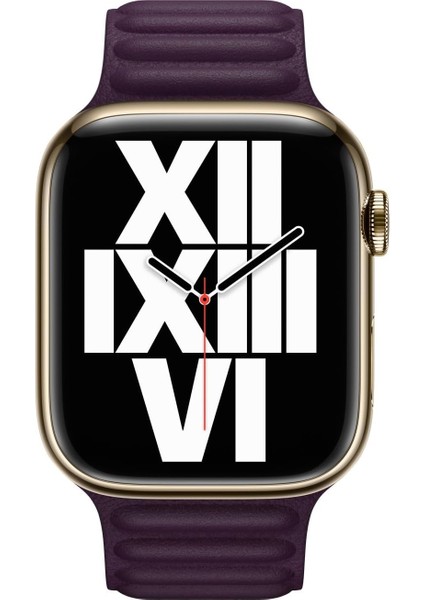 Apple Watch 41MM Toprak Kırmızısı Baklalı Deri M-L Kordon MP823ZM/A fiyatları
