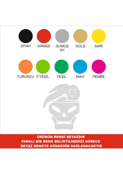 Asker Kuru Kafa Sticker