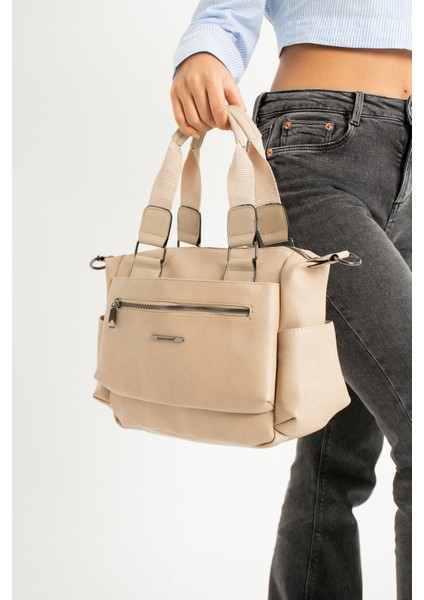 Kadın Suni Deri Çok Gözlü Kullanışlı Ayarlanabilir Çapraz Askılı Omuz Çantası fiyatları