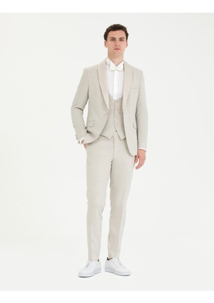 Erkek Bej Ex. Slim Fit Smokin 50268518-VR011