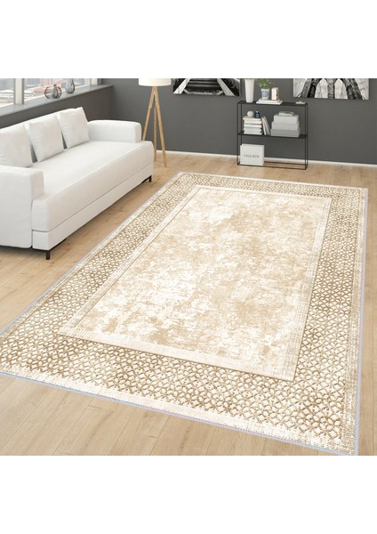 Dijital Baskı Yıkanabilir Kaymaz Taban Salon Halısı ve Yolluk LNA0141-SD753