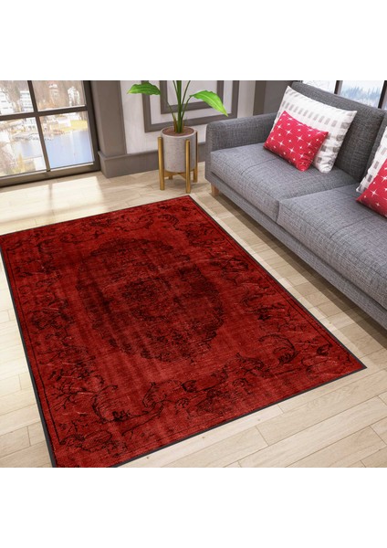 Dijital Baskı Yıkanabilir Kaymaz Taban Salon Halısı ve Yolluk LNA0189-SD596
