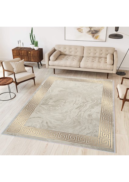 Dijital Baskı Yıkanabilir Kaymaz Taban Salon Halısı ve Yolluk LNA0301-SM273