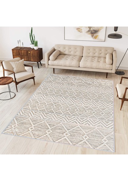 Dijital Baskı Yıkanabilir Kaymaz Taban Salon Halısı ve Yolluk LNA0303