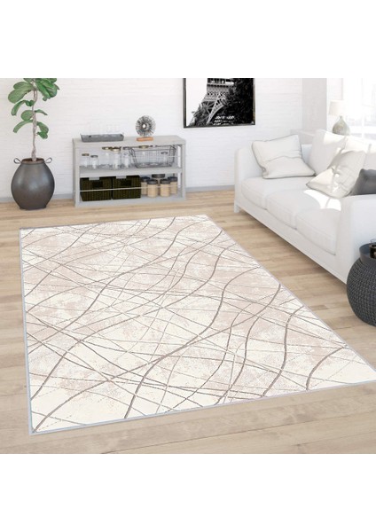 Dijital Baskı Yıkanabilir Kaymaz Taban Salon Halısı ve Yolluk LNA0401