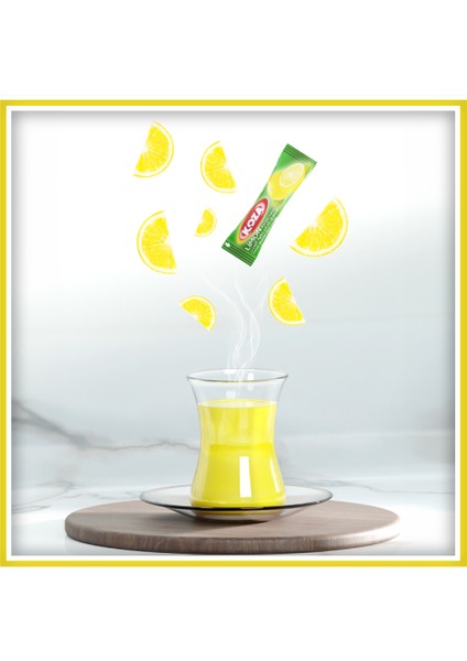 Tek İçimlik Limon Aro. İçecek Tozu (50 Stick)