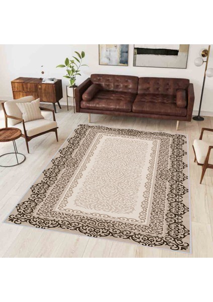 Dijital Baskı Yıkanabilir Kaymaz Taban Salon Halısı ve Yolluk LNA0337