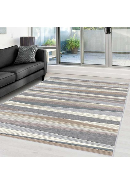 Dijital Baskı Yıkanabilir Kaymaz Taban Salon Halısı ve Yolluk LNA0371