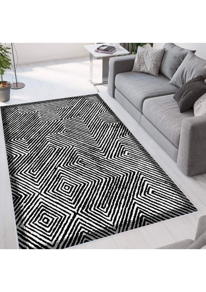 Dijital Baskı Yıkanabilir Kaymaz Taban Salon Halısı ve Yolluk LNA1531-HT156