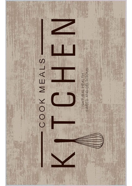 Dijital Baskı Yıkanabilir Kaymaz Taban Mutfak Halısı ve Yolluk LNA2053-SD519 fiyatları