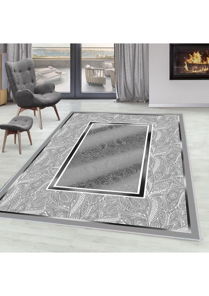 Dijital Baskı Yıkanabilir Kaymaz Taban Salon Halısı ve Yolluk LNA0034-SD1024