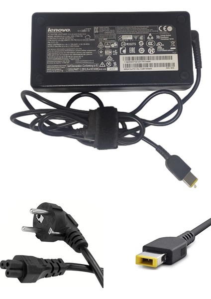 20V 8.5A 170W USB Uç Notebook Adaptör ADL170NLC3A + Güç Kablosu